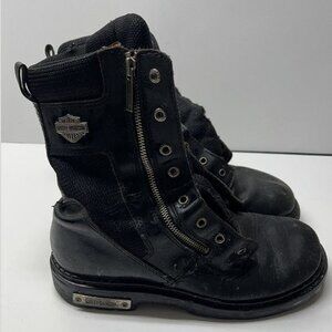 Vintage Harley Davidson Motorcycle Boots Size 9